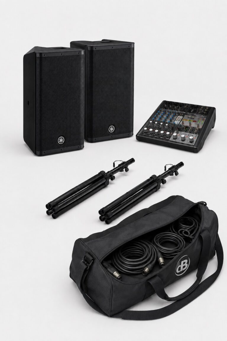 Pack Son n°1 – Sonorisation jusqu’à 50 personnes