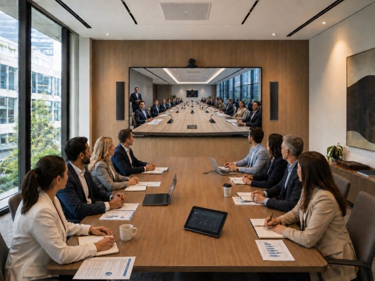Visioconférence pour salles de réunion moyennes