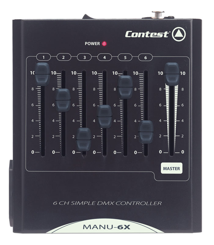 PUPITRE LUMIERE 6 CIRCUITS MANU6X CONTEST